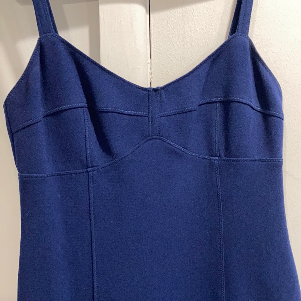 Beautiful tailored blue navy fully lined dress😍